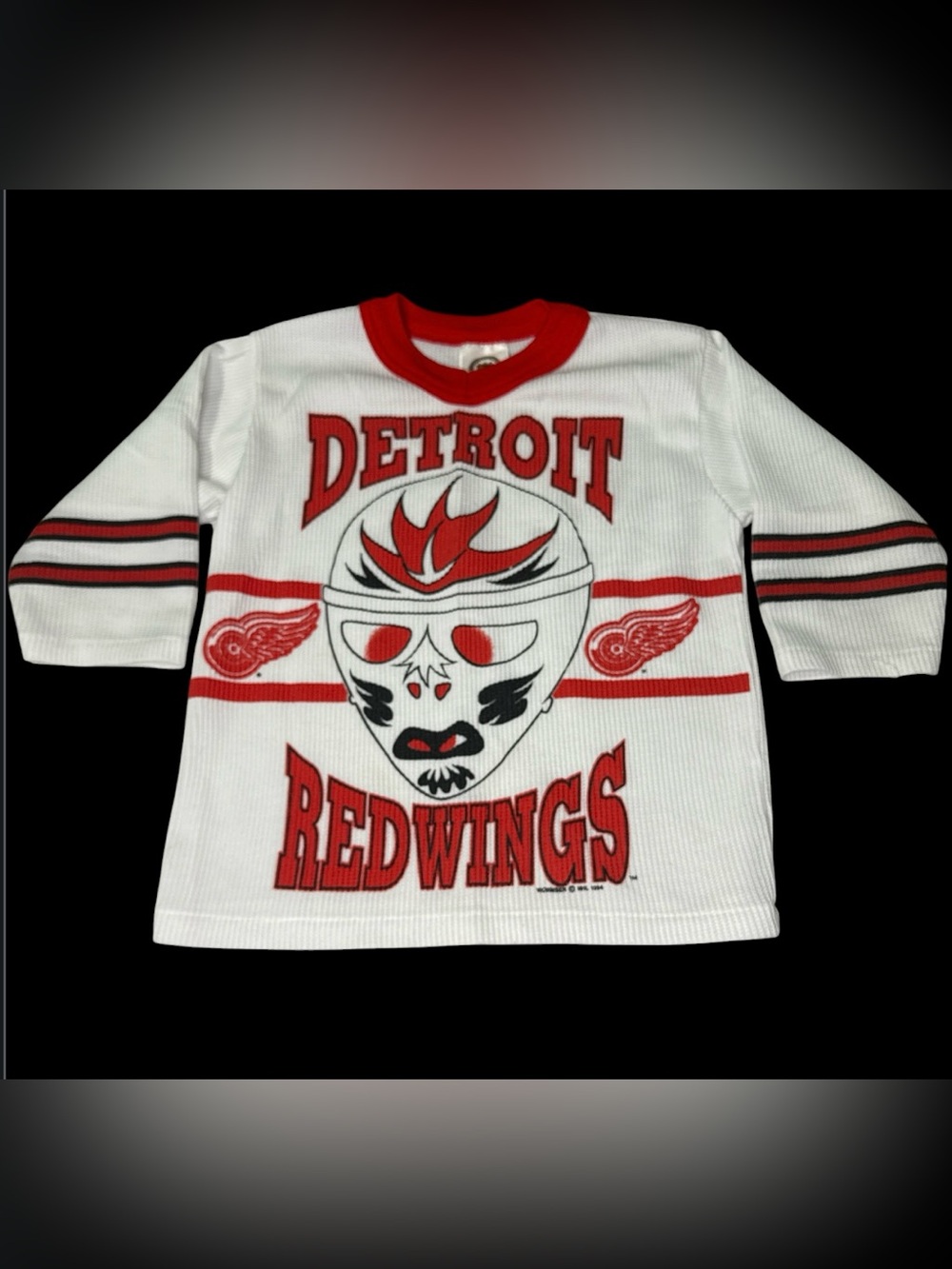 Vintage 1994 Detroit Red Wings Shirt Youth 8